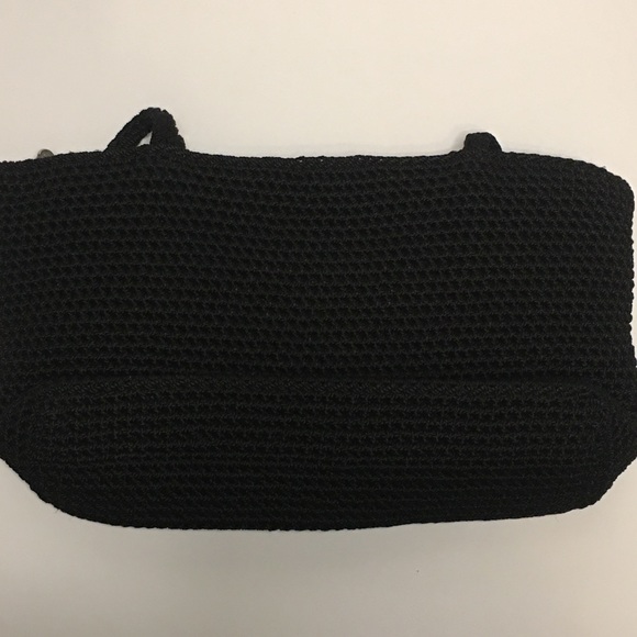 The Sak black crochet handbag purse - Picture 2 of 5